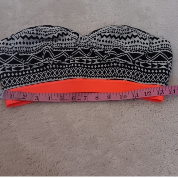 Festival Swim & Top Bundle | Forever 21 Floral Cutout + Aztec Bandeau - Picture 15 of 16